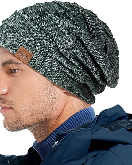 REDESS Beanie Hat for Men and Women Winter Warm Hats Knit Slouchy Thick Skull Cap