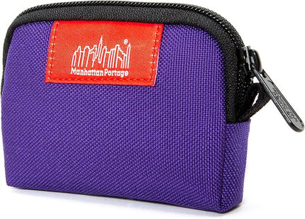 Manhattan Portage Coin Purse With Zipper Closure Pouch Eclectic Colors Credit Card ID Card Jewelry Keys Water Resistant Gift 1000D CORDURA® Everyday Carry