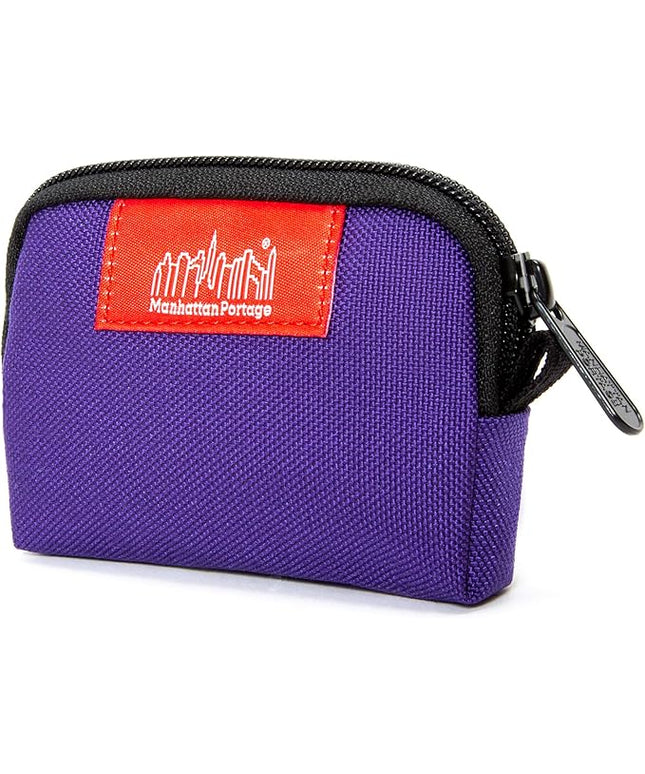 Manhattan Portage Coin Purse With Zipper Closure Pouch Eclectic Colors Credit Card ID Card Jewelry Keys Water Resistant Gift 1000D CORDURA® Everyday Carry