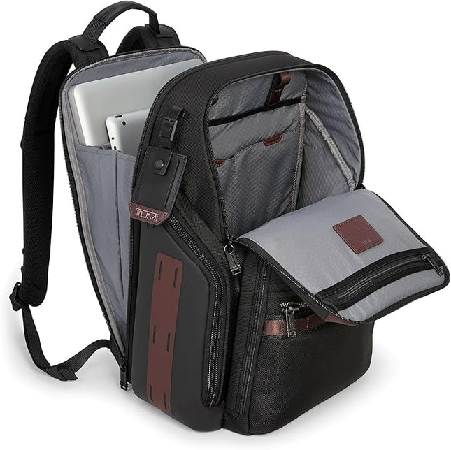 Tumi Mens Search Backpack Oxblood One Size