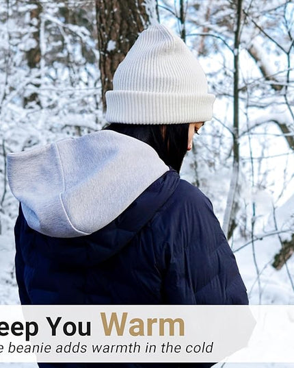 NPQQUAN Beanie for Men Women Winter Hats for Mens Beanie Cuffed Knit Beanies Skull Cap