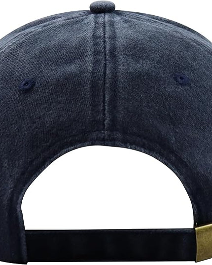 That's What I Do I Play Guitar and I Know Things Hats for Men Women, Adjustable Guitar Decor Leather Patch Baseball Cap