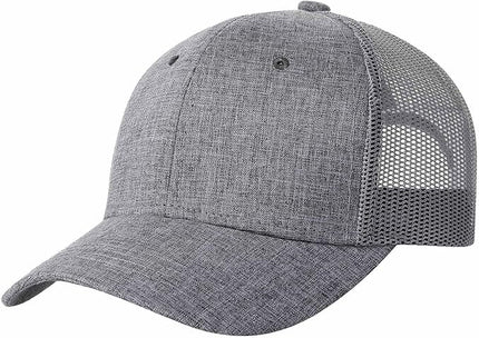 TSSGBL M, L, XL, XXL Snapback Trucker Hats Baseball Caps Adjustable Blank Mesh Back Ball Caps for Men Women