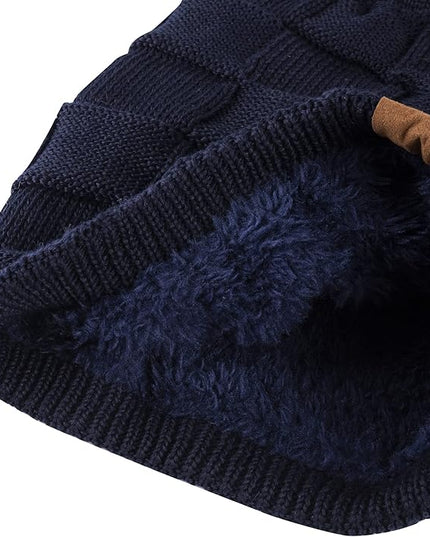 REDESS Beanie Hat for Men and Women Winter Warm Hats Knit Slouchy Thick Skull Cap
