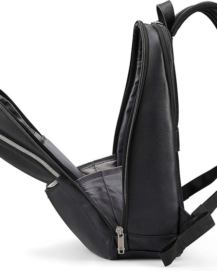 Samsonite Classic Leather Slim Backpack