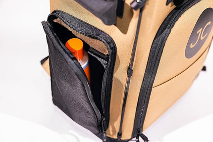 Convertible Cooler Backpack with Dry Storage by JustinCASE | Waterproof Travel Cooler Bag for Drinks, Clothes & Trips