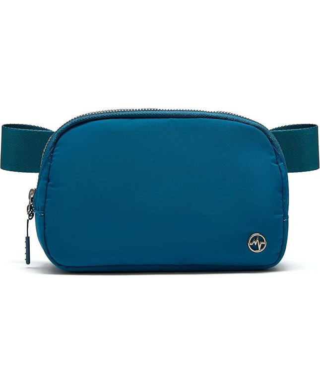 Pander Unisex Belt Bag Fanny Pack for Women with Adjustable Strap, Small Waist Pouch for Workout Running Traveling Hiking