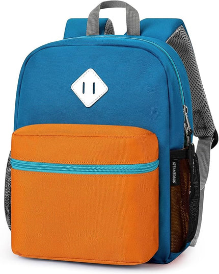 STEAMEDBUN Toddler Backpack Boy 2-4, Kids Backpack Boys, Preschool Daycare Travel Small- 12inch