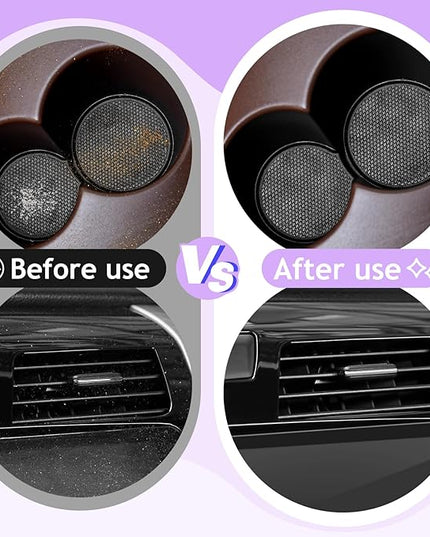 Car Cleaning Gel Car Cleaning Putty Car Putty Car Interior Cleaner Car Slime Car Detailing Kit Car Accessories Gifts for Men Women Stocking Stuffers Purple