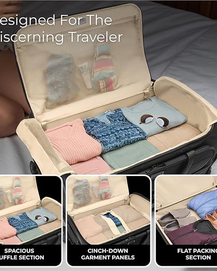 Briggs & Riley Travel Duffel Bag - Weekender & Overnight Luggage for Women & Men, Softside Bag