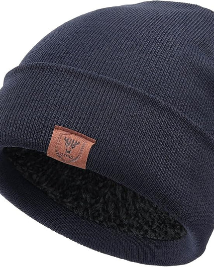 OZERO Winter Beanie Daily Hat - Thermal Polar Fleece Ski Stocking Skull Cap for Men and Women