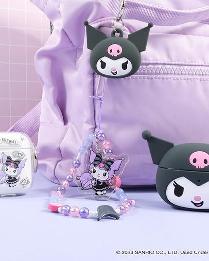 iFace Hello Kitty and Friends Beaded Wristlet Universal Phone Charm Strap - Cute Wrist Chain Lanyard Aesthetic Decor Strap for Cell Phone Camera Keys AirPods Keychains