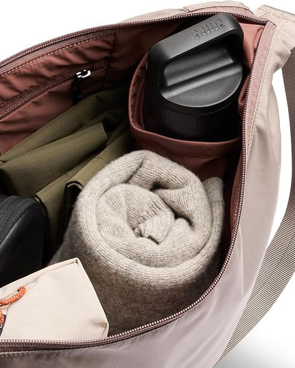 Bellroy Laneway Crescent Bag (12 liter streamlined, crescent crossbody with internal and external pockets, adjustable strap and surprising storage) - Fawn
