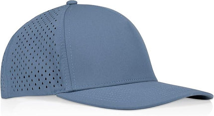 Billest Gilbert Performance 5‑Panel Snapback Hat – Adjustable Flat‑Bill Cap for Men & Women | Breathable and Lightweight