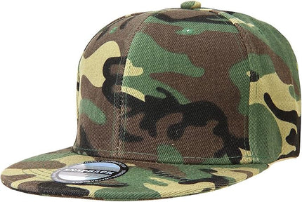Classic Snapback Hat Cap Hip Hop Style Flat Bill Blank Solid Color Adjustable Size