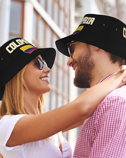 Funny Flag Bucket Hat for Men Women, Fisherman Hats Packable Fashion Sun Cap for Travel Outdoor Beach Boys Girls