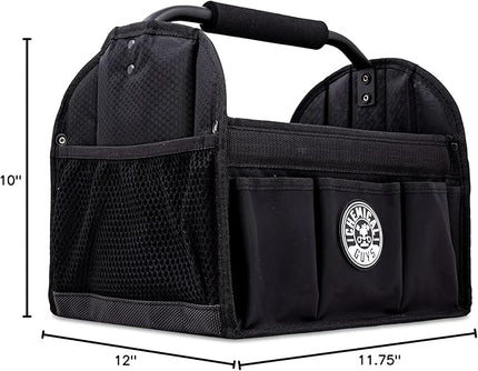 Chemical Guys Quick Load Collapsible Detailing Car Caddy Organizer & Storage – Portable Wash and Garage Organizer for Supplies, Tools and Accessories – Durable Black Design for Cars, Trucks & Home | Quick Load, Collapsible, For Cars, Trucks, SUVs, RVs
