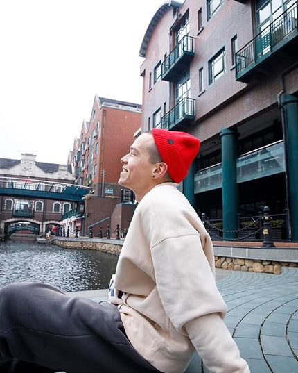 Fisherman Beanie Hats for Men Women,Knit Trawler Skull Cap,Watch Cap,Spring Fall Winter Warm Short Hats