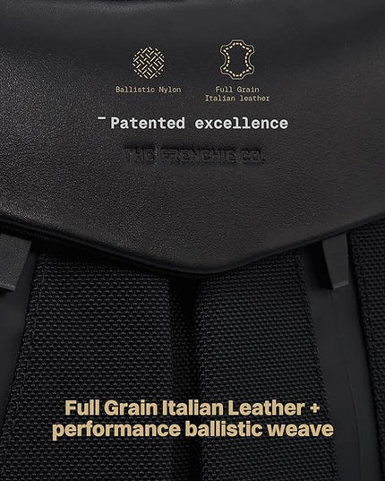 The Frenchie Co. - Anti-Theft Speed Backpack - Slim Minimalist Design - Hidden Zippers and Cut-Resistant Ballistic Nylon Construction - Secure Travel and Everyday Carry