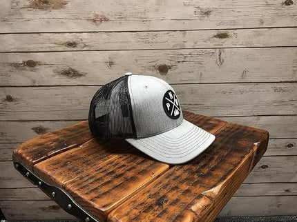 Pacific Northwest Baseball Snapback Trucker Hats with Leather Patch for Men and Women PNW Gifts Outdoor Camping Hiking Cap