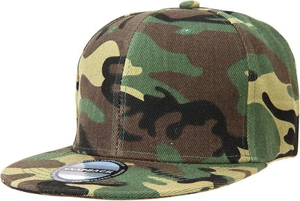 Classic Snapback Hat Cap Hip Hop Style Flat Bill Blank Solid Color Adjustable Size