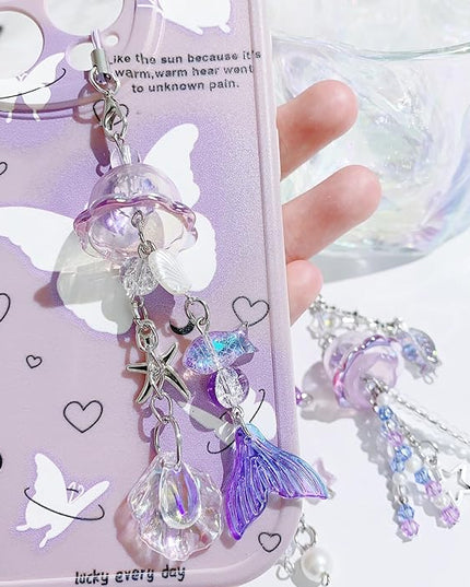 Cute Y2K Phone Charm Aesthetic Phone Charms Accessories Cute PhoneLanyard String for Bag Purse Backpack Airpods Pendants Decor