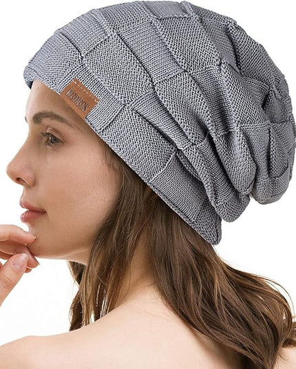 REDESS Beanie Hat for Men and Women Winter Warm Hats Knit Slouchy Thick Skull Cap