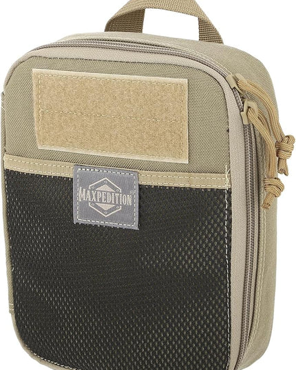 MAXPEDITION Beefy Pocket Organizer, Compact, MOLLE-Compatible, 1000D Nylon Tactical Pouch, Everyday Carry Tool and Gear Storage for Outdoor, Tactical, Survival, 0266