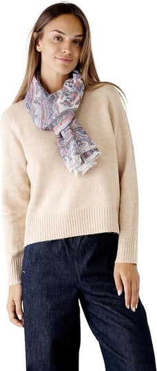 Scarf for Women Spanish Design Elegant Long Shawl Scarves for Summer Fall
