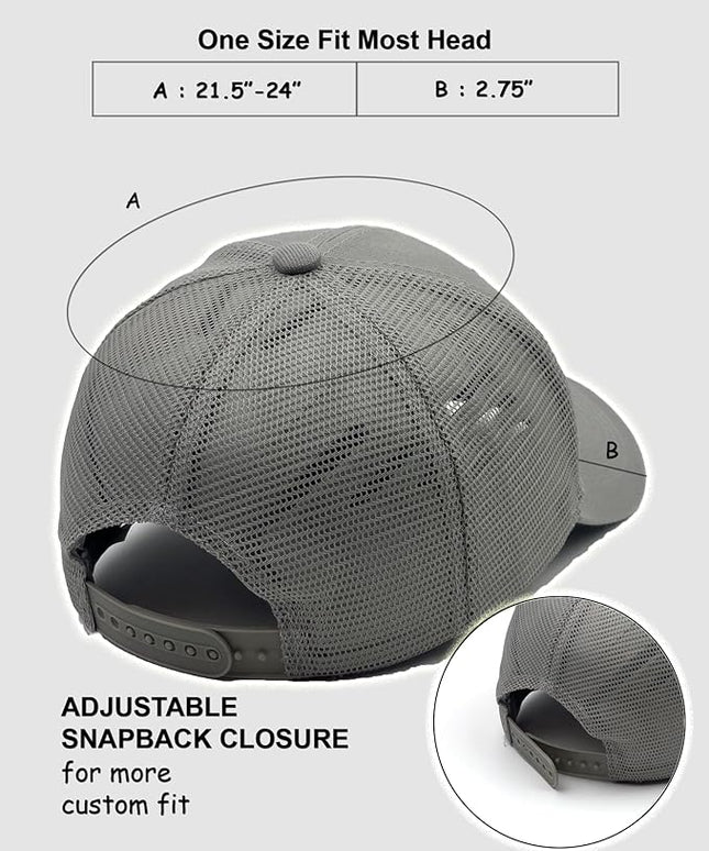 Utmost Structured Baseball Cap with Adjustable Closure - Performance Hat for Outdoor Activities