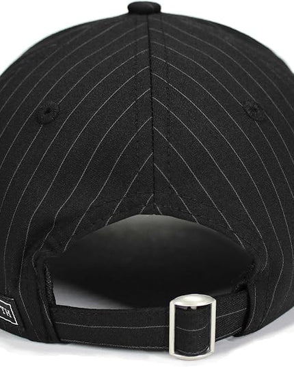 Fashion Baseball Hats for Men by King & Fifth | The Senna Baseball Cap with Low Profile & Menswear Fabric + Baseball Caps