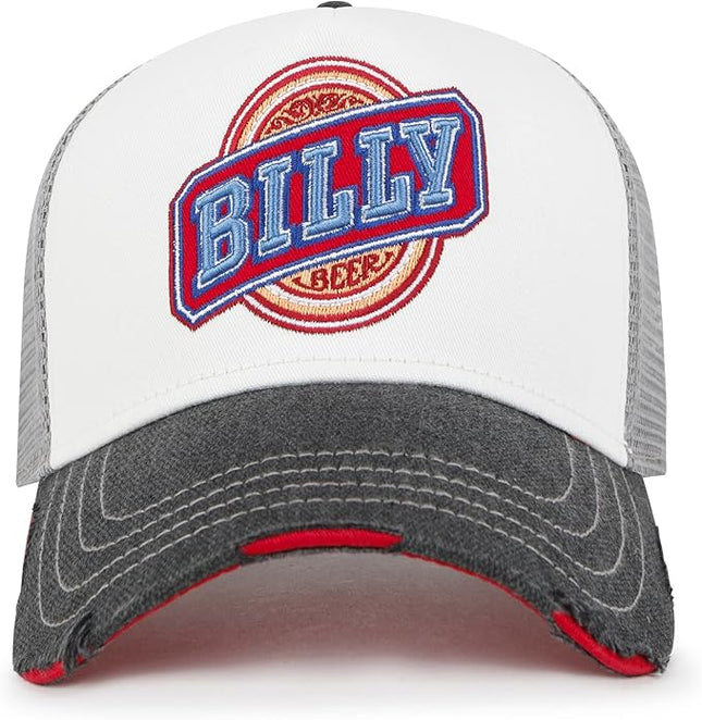 ililily Premium Road Trip Vintage Distressed Snapback Trucker Hat Baseball Cap