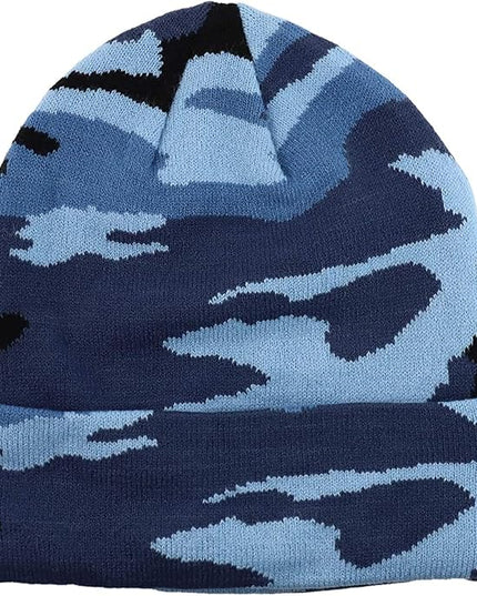 Gelante Unisex Beanie Cap Knitted Warm Solid Color and Multi-Color Multi-Packs