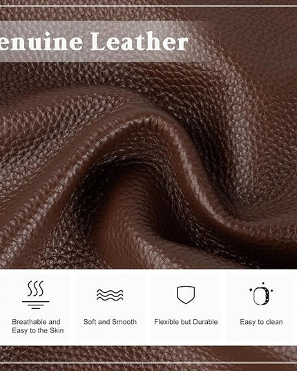 befen Genuine Leather Small Crossbody Bags for Women, Multi Pocket Cell Phone Crossbody Purse with RFID Blocking Card Slots