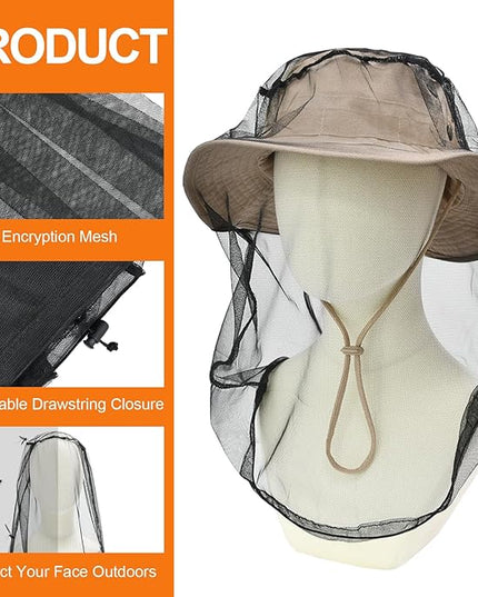 Sun Hats for Men Women Bucket Hat UPF 50+ Boonie Hat Foldable UV Protection Hiking Beach Fishing Summer Safari