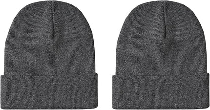 Unisex Winter Beanie – Warm Knit Hat for Men & Women, Soft Stretchy Cold Weather Cap for Outdoor, Running & Hiking