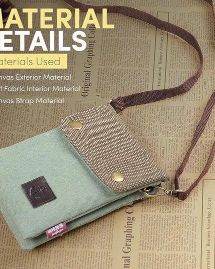 katloo Small Crossbody Cellphone Purse Bag With Shoulder Strap, Travel Pouch Women Passport Phone Holder Wristlet Wallet