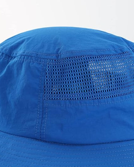 Home Prefer UPF50+ Mens Sun Hat Wide Brim Fishing Hat Womens UV Protection Cap Breathable Mesh Safari Gardening Bucket Hat