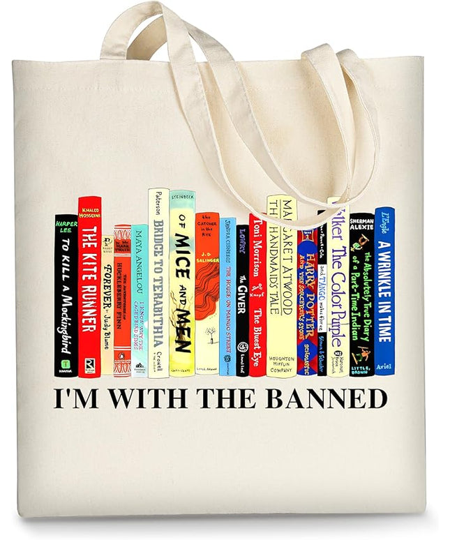 AUSVKAI Canvas Tote Bag Aesthetic for Women, Cute Cloth Cotton Bags for College Shopping Beach Grocery and Trendy Gifts