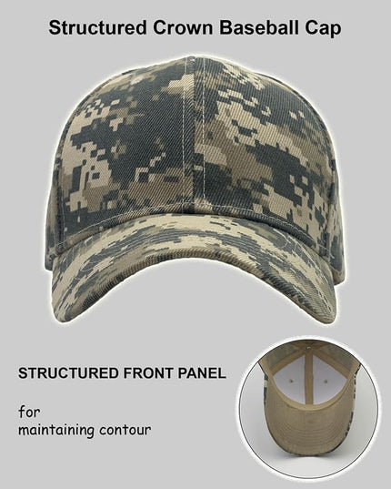 Utmost Structured Baseball Cap with Adjustable Closure - Performance Hat for Outdoor Activities