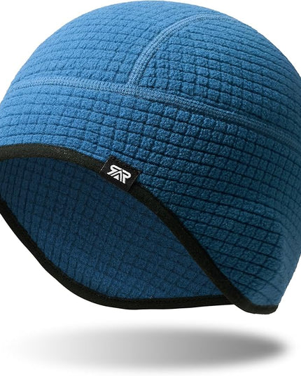 Skull Cap Helmet Liner, Winter Thermal Cycling Cap for Men & Women, Lightweight Cycling Hat for Biking Running Outdoor Work