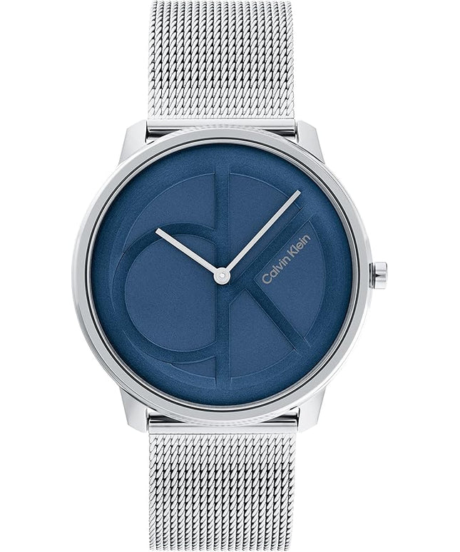 Calvin Klein Women's CK Iconic - 35mm 2H Quartz Watch - Stainless Steel Mesh Bracelet - Water Resistance 30 Meters – Premium Fashion Timepiece for Everyday Style - Gift for Her