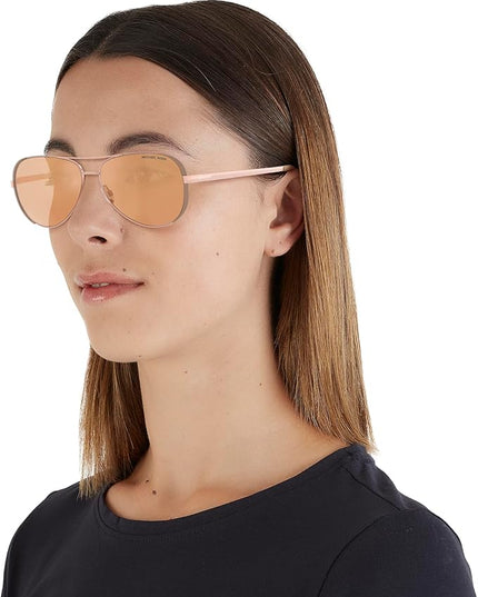 Michael Kors womens Mk5004 Chelsea Aviator Sunglasses