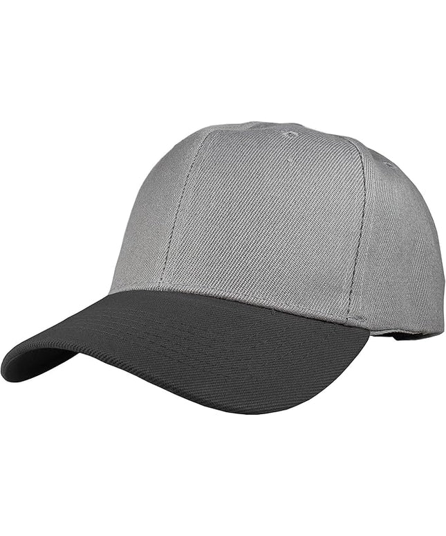 Gelante Adult Plain Baseball Cap Hat Classic Adjustable Size for All Seasons
