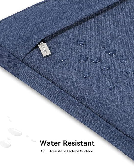 Voova Laptop Bag 13 14 Inch, Waterproof Computer Sleeve Carrying Case with Shoulder Straps & Handle Compatible with Macbook Air 13 M2/M3/M4, MacBook Pro 13/14, HP Dell Lenovo Chromebook 14, Blue
