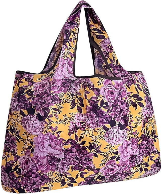 allydrew Large Foldable Tote Nylon Reusable Grocery Bags