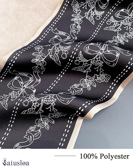 Purse Scarf For Handbags Head Scarves For Women's Hair Bags Scarfs Long Skinny Scarves Fashion Silky