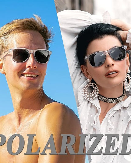 Joopin Square Sunglasses Polarized UV Protection Trendy Designer Sun Glasses Men Women