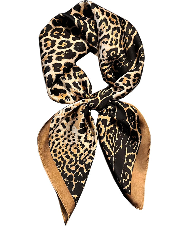 Head Bandanas Scarf for Women Silk Satin Hair Scarf Lightweight Vintage Fashion Square Neck Scarves Gift
