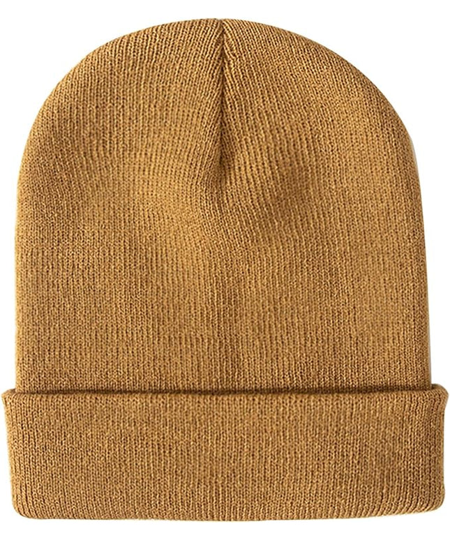 ZOORON 1&2 Pack Beanie for Men Women Slouchy Beanie Hats Winter Knit Caps Soft Ski Hat Unisex